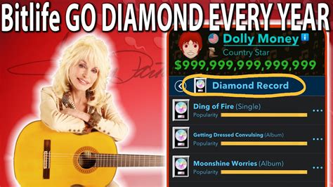 How to get a Diamond & Double Platinum Record in BitLife.